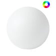 BELIANI - Lampe boule d'extérieur LED JOCOY Avec télécommande Blanc - vignette