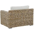 BELIANI - Ensemble de 2 fauteuils de jardin ARDEA Rotin Marron clair - vignette