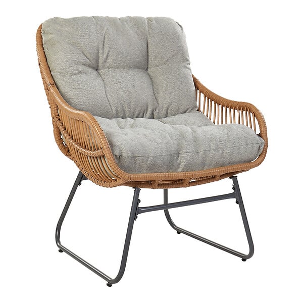 BELIANI - Chaise de jardin MESTRE Naturel - large