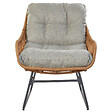 BELIANI - Chaise de jardin MESTRE Naturel - vignette