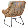 BELIANI - Chaise de jardin MESTRE Naturel - vignette