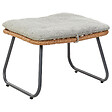 BELIANI - Chaise de jardin MESTRE Naturel - vignette