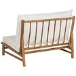 BELIANI - Chaise de jardin TODI Bambou Blanc cassé - vignette