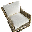 BELIANI - Fauteuil de jardin RIBOLLA Rotin Naturel - vignette