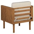 BELIANI - Fauteuil de jardin BARATTI Acacia Marron - vignette