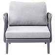 BELIANI - Fauteuil de jardin SATURNIA Gris - vignette