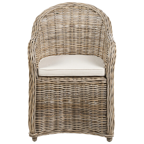 BELIANI - Fauteuil de jardin SUSUA II Rotin Naturel - large