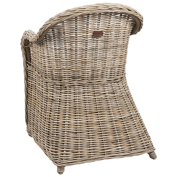 BELIANI - Fauteuil de jardin SUSUA II Rotin Naturel - large