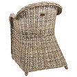 BELIANI - Fauteuil de jardin SUSUA II Rotin Naturel - vignette