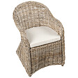 BELIANI - Fauteuil de jardin SUSUA II Rotin Naturel - vignette