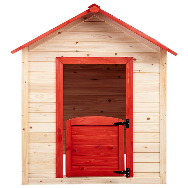 BELIANI - Cabane de jardin pour enfants PELOPIO Bois de sapin Marron clair - large