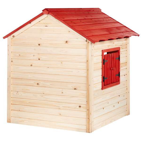 BELIANI - Cabane de jardin pour enfants PELOPIO Bois de sapin Marron clair - large