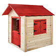 BELIANI - Cabane de jardin pour enfants PELOPIO Bois de sapin Marron clair - vignette