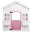 BELIANI - Cabane de jardin pour enfants NIKAIA Bois de sapin Blanc - vignette