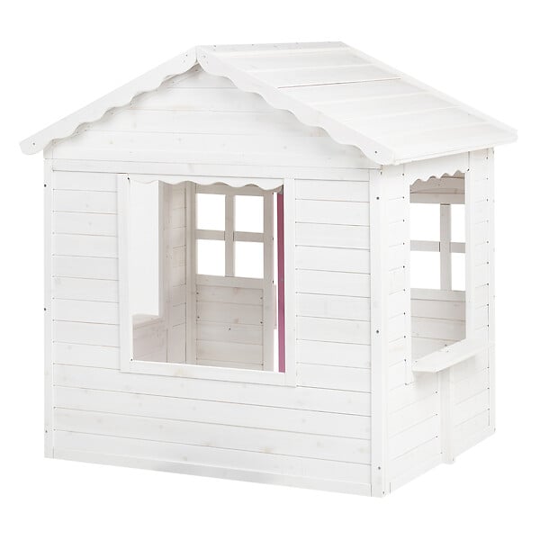 BELIANI - Cabane de jardin pour enfants NIKAIA Bois de sapin Blanc - large