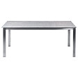 BELIANI - Salle à manger de jardin 6 places COSOLETO Gris Verre de sécurité - vignette