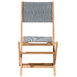 BELIANI - Salle à manger de jardin avec chaises longues 8 places CESANA Marron clair Acacia - vignette