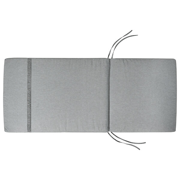 BELIANI - Salle à manger de jardin 6 places JAVA PREMIUM Mélange de gris Acacia - large