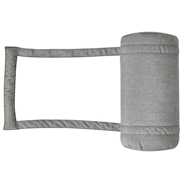 BELIANI - Salle à manger de jardin 6 places JAVA PREMIUM Mélange de gris Acacia - large