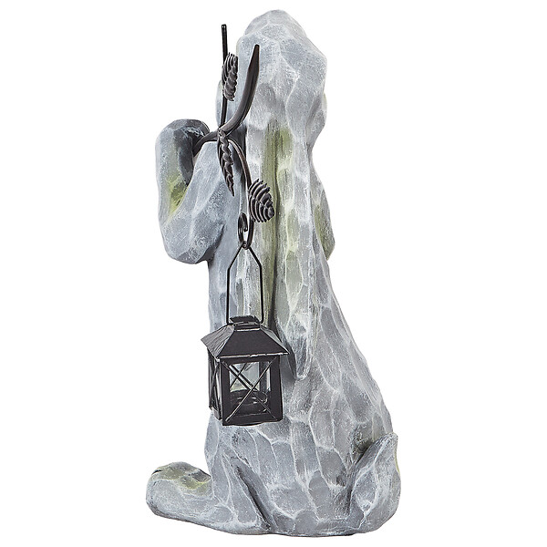 BELIANI - Statue de jardin NOLAY Gris - large