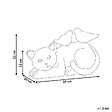 BELIANI - Statue de jardin KALELA Chat Gris - vignette