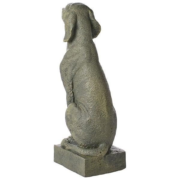 BELIANI - Statue de jardin NAIROBI Chien Vert - large