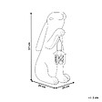 BELIANI - Statue de jardin ARGILLY Gris - vignette