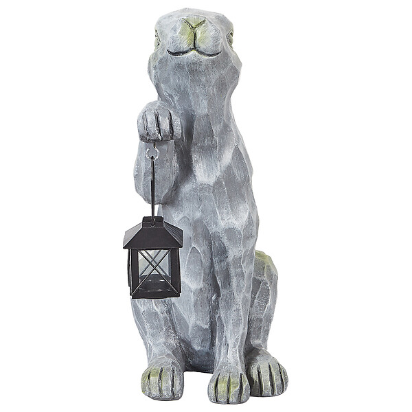 BELIANI - Statue de jardin ARGILLY Gris - large