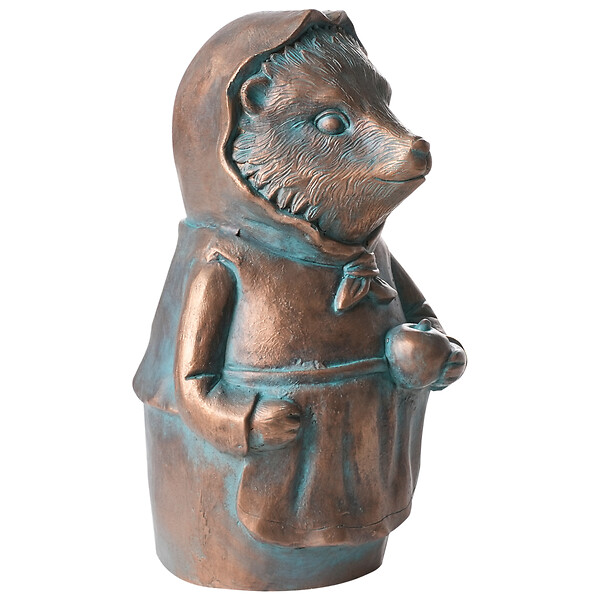 BELIANI - Statue de jardin LOLA Hérisson Marron - large