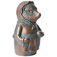 BELIANI - Statue de jardin LOLA Hérisson Marron - vignette