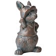BELIANI - Statue de jardin KONAKRY Lapin Marron - vignette
