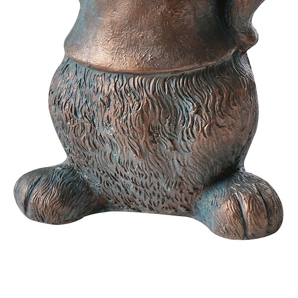 BELIANI - Statue de jardin KONAKRY Lapin Marron - large