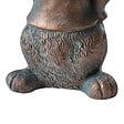 BELIANI - Statue de jardin KONAKRY Lapin Marron - vignette