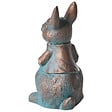 BELIANI - Statue de jardin TONDON Lapin Marron - vignette