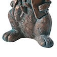 BELIANI - Statue de jardin TONDON Lapin Marron - vignette
