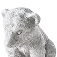 BELIANI - Statue de jardin BOWE Ours Gris - vignette