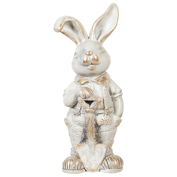 BELIANI - Statue de jardin SIMARD Blanc - large
