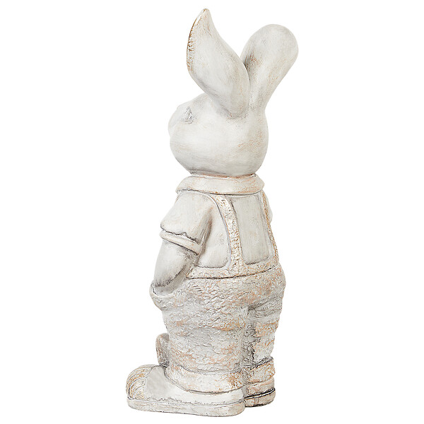 BELIANI - Statue de jardin SIMARD Blanc - large