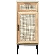 BELIANI - Meuble haut ROSELL 40 cm Marron clair - vignette