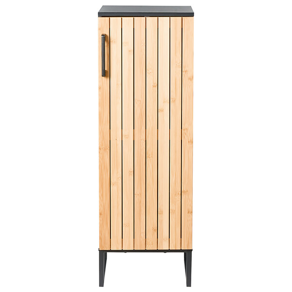 BELIANI - Meuble haut MISCANTI Bambou 30 cm Marron clair - large