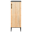 BELIANI - Meuble haut MISCANTI Bambou 30 cm Marron clair - vignette