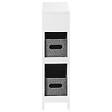 BELIANI - Meuble haut CACHI 20 cm Blanc - vignette