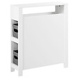 BELIANI - Meuble haut CACHI 20 cm Blanc - vignette