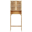 BELIANI - Meuble haut OKARCHE Bambou 63 cm Marron clair - vignette