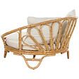 BELIANI - Lit de jardin ROSSANO Rotin Naturel - vignette