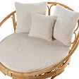 BELIANI - Lit de jardin ROSSANO Rotin Naturel - vignette