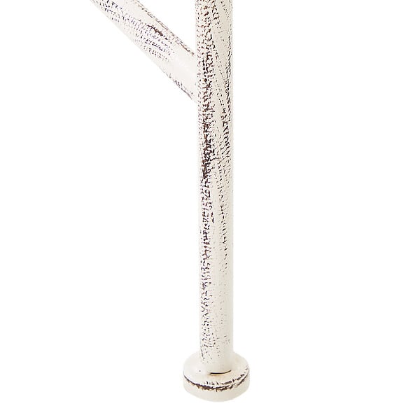 BELIANI - Banc de jardin MILAZZO 130 cm Métal Blanc - large