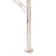 BELIANI - Banc de jardin MILAZZO 130 cm Métal Blanc - vignette
