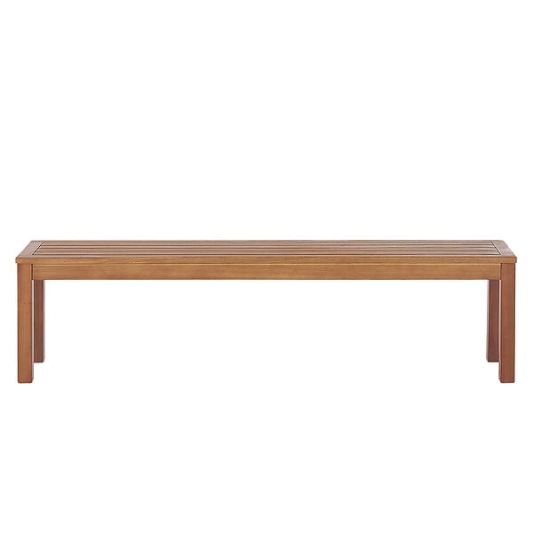 BELIANI - Banc de jardin MONSANO 170 cm Bois d'eucalyptus Marron - large