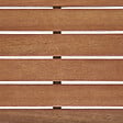 BELIANI - Banc de jardin MONSANO 170 cm Bois d'eucalyptus Marron - vignette